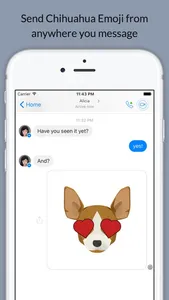 Chihuahuamoji - Chihuahua Emoji & Stickers screenshot 3