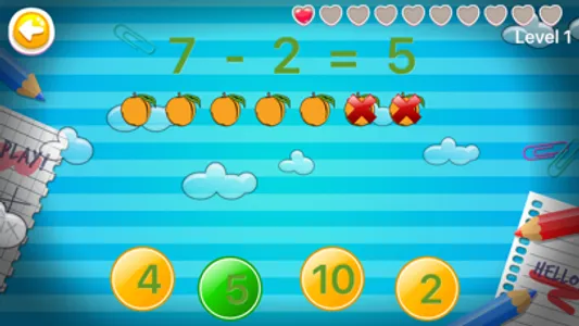 Basic Math Learning Game screenshot 1