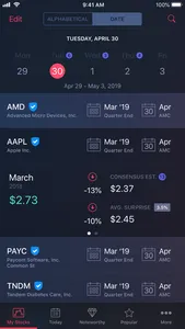 Earnings Season screenshot 1