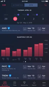 Earnings Season screenshot 2