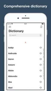 First Name Dictionary screenshot 0