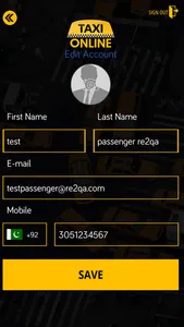 Taxi-Online screenshot 2