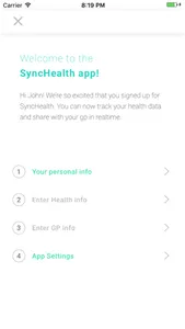 sync-health screenshot 4