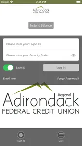 Adirondack Regional FCU screenshot 1