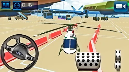 Helicopter Parking Simulation Game 2017 screenshot 1