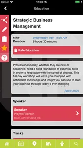 ISA Mobile Events screenshot 3