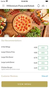 Millennium Pizza and Kebab screenshot 1