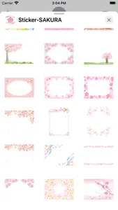 Sticker SAKURA screenshot 2