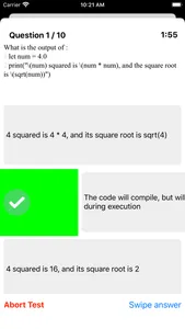 Quiz on Programming screenshot 1