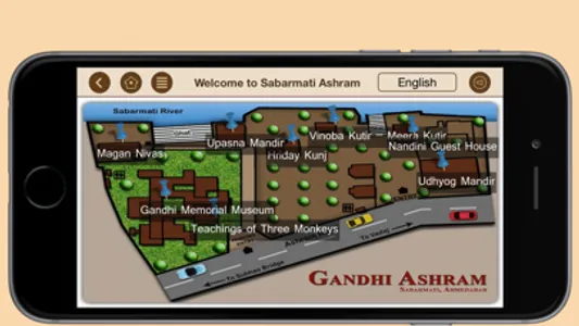 Sabarmati Ashram Digital Guide screenshot 0