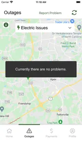 Apex Outage screenshot 2