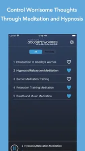 Goodbye Worries - Meditations screenshot 0