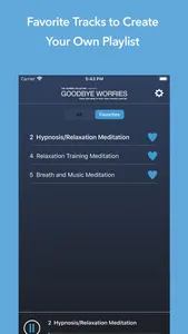 Goodbye Worries - Meditations screenshot 2