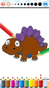 Dinosaur Coloring Book - Dino Drawing for Kids screenshot 2