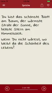 Liebessprüche Lite screenshot 1