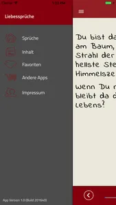 Liebessprüche Lite screenshot 2