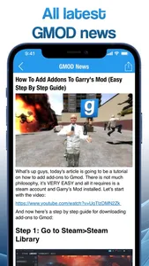 GMOD tube for Garry's mod screenshot 1