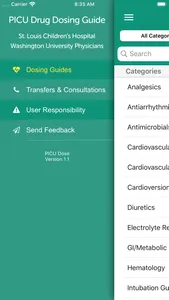 PICU Drug Dosing Guide screenshot 2