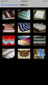 Crochet Blankets screenshot 1