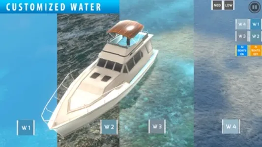 Jet Boat Sim Cruise Ship Swift screenshot 2