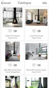 Cheminées design JC Bordelet screenshot 1