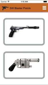 SW Blaster: SW Blaster Pistols screenshot 1