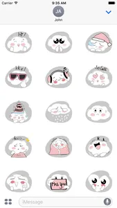 Cute Cloud Stickers screenshot 2