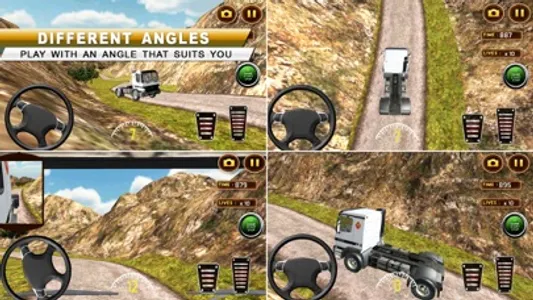 Offroad Truck Simulator: Dirt Track Racing 3D screenshot 2