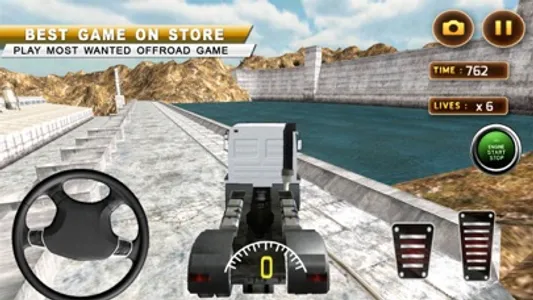Offroad Truck Simulator: Dirt Track Racing 3D screenshot 4
