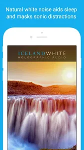 Iceland White: Noise Masking screenshot 1