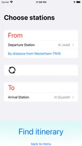 Dubai Metro - app screenshot 5