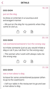 Animal Eyes idioms in English screenshot 1