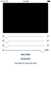 RGB Color App - RGB Value Converter Hex Color Code screenshot 4