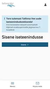 Tallinna Vesi iseteenindus screenshot 1