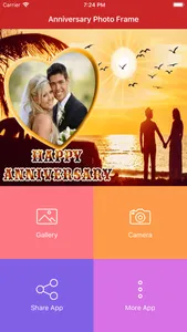 Anniversary photo frames screenshot 0