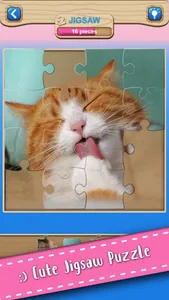 Cute Kitten Cat Jigsaw Puzzle screenshot 0