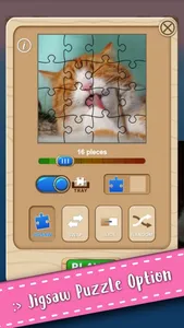 Cute Kitten Cat Jigsaw Puzzle screenshot 1