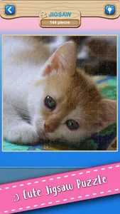 Cute Kitten Cat Jigsaw Puzzle screenshot 8