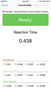 Reaction Time Recorder screenshot 0