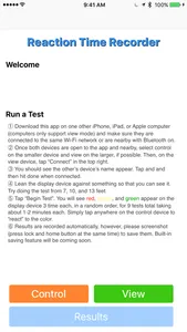 Reaction Time Recorder screenshot 2