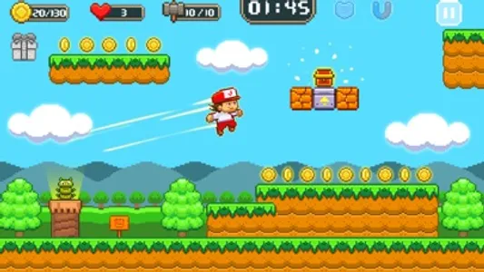 Super Jim Jump:  Classic Platform Game screenshot 1