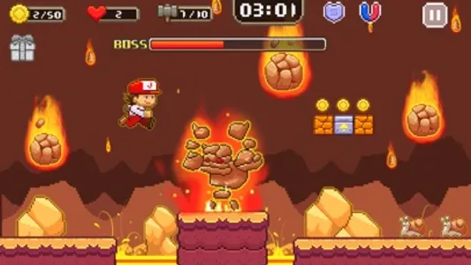 Super Jim Jump:  Classic Platform Game screenshot 2