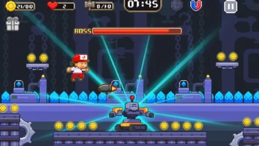 Super Jim Jump:  Classic Platform Game screenshot 3