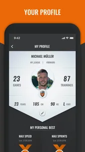 TRACKTICS Player for football screenshot 6