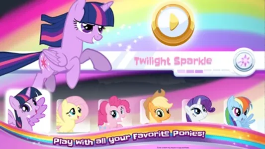 My Little Pony Rainbow Runners screenshot 1