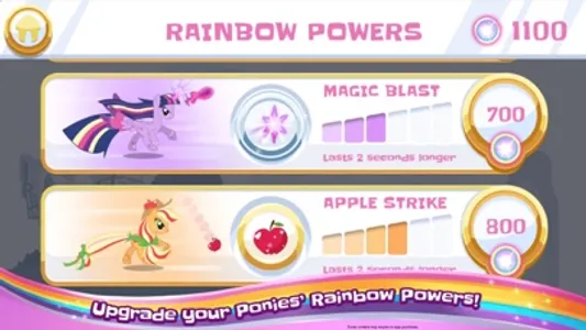 My Little Pony Rainbow Runners screenshot 2