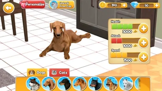 Cat & Dog Online: Multiplayer Kitten & Puppy Sim screenshot 4