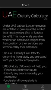 UAE Gratuity Calculator screenshot 3