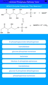 Pentose Phosphate Paths Tutor screenshot 1