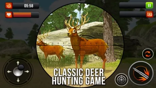 Wild Deer hunting 2017 - Safari Sniper Shooting 3D screenshot 2